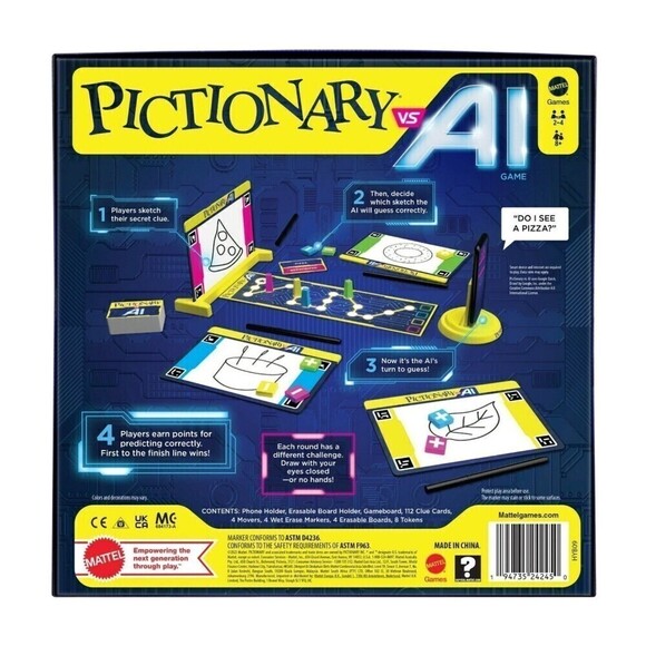 Pictionary Vs. AI Family Game for Kids and Adults and Game Night Using Artificia - Picture 1 of 6